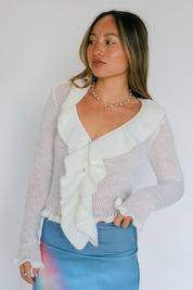 Ivory Freya Cardigan