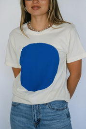 Cobalt Circle Tee