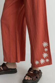 Coral Foral Pant