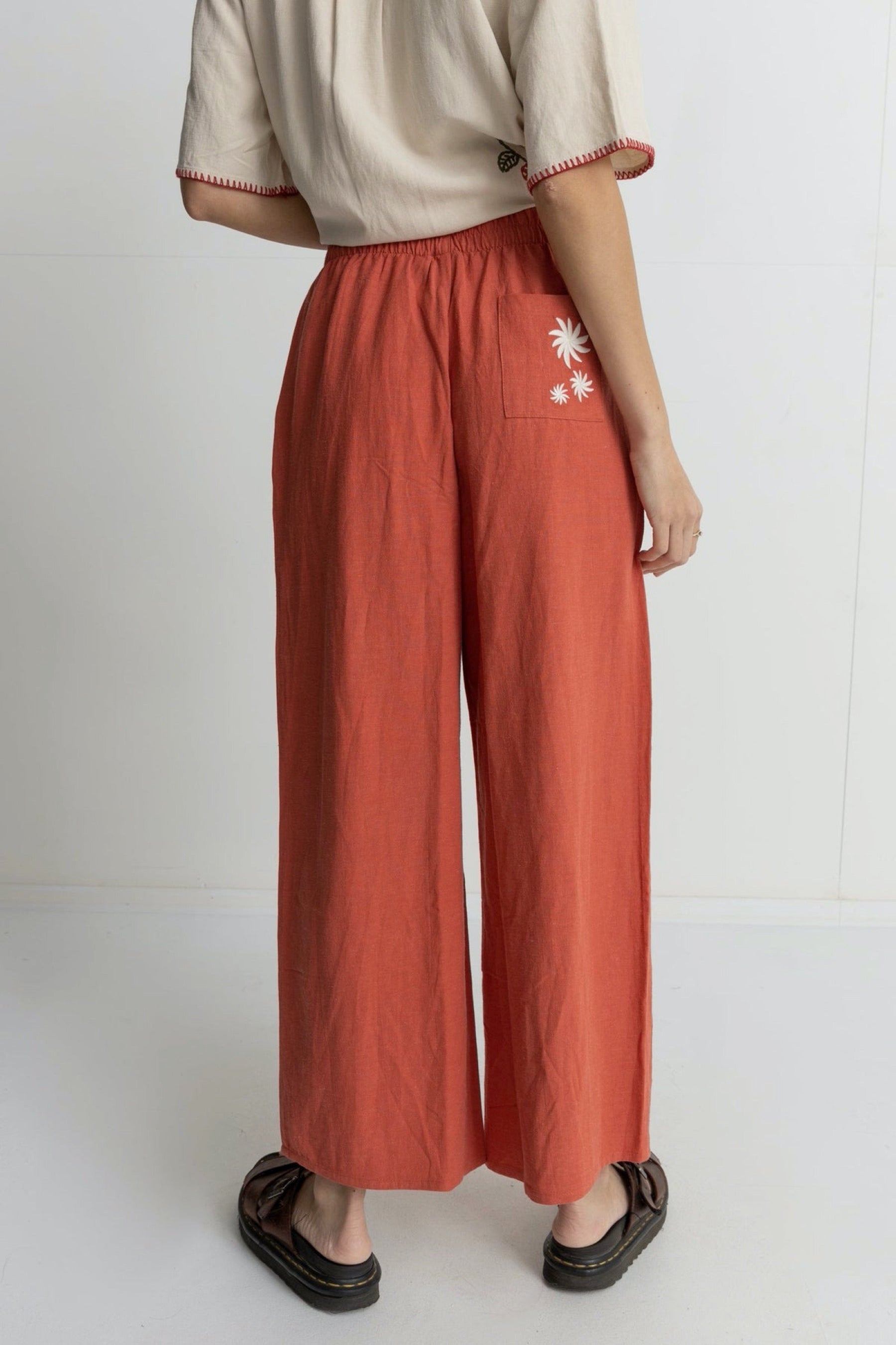 Coral Foral Pant