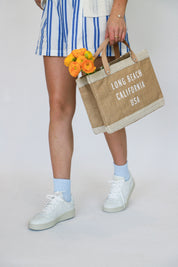 Long Beach / California Petite Market Bag