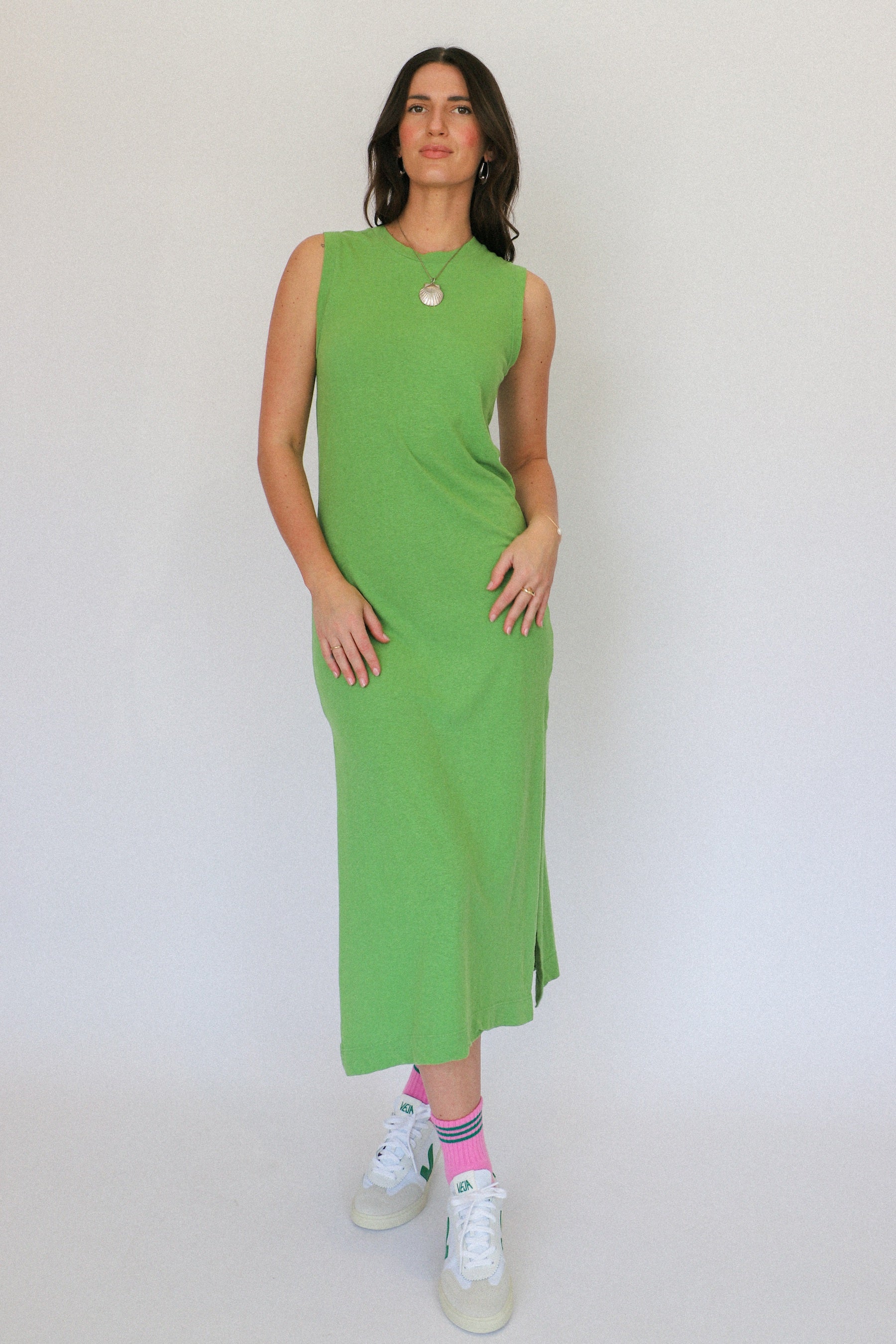 Dark Matcha Hermosa Dress