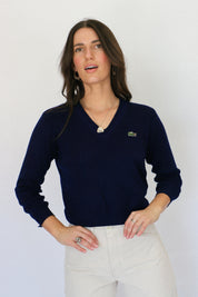 Navy Lacoste Sweater