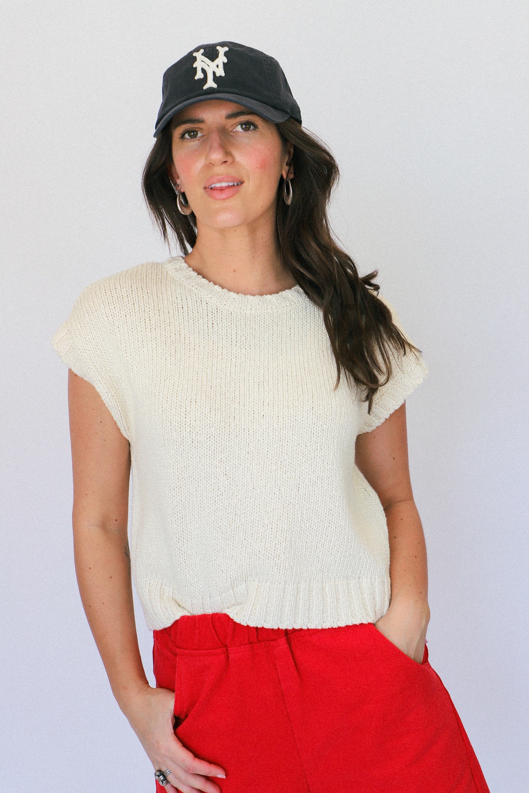 Naturel Pierre Sweater Top