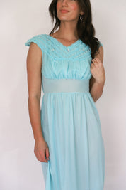 Light Blue Slip Dress