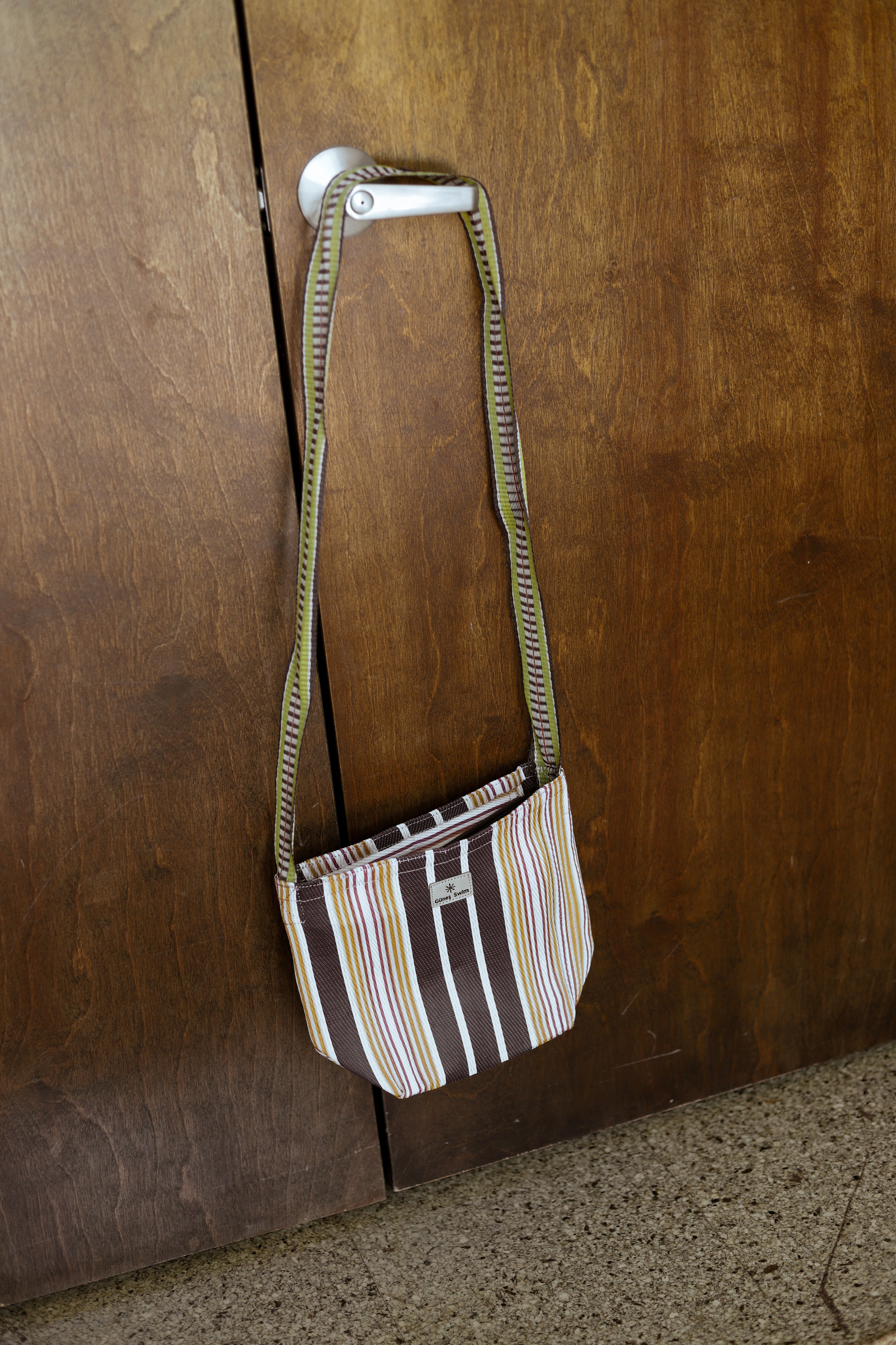 Mocha Ribbon Bag