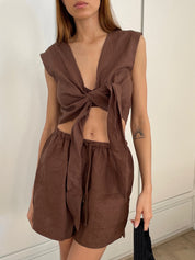 Chocolate Valentina Top