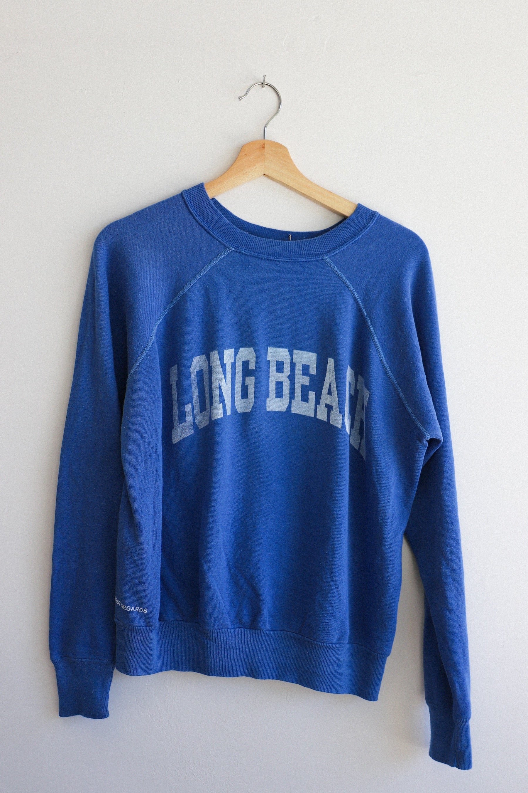 X Prism Blue LB Varsity Sweatshirt 002