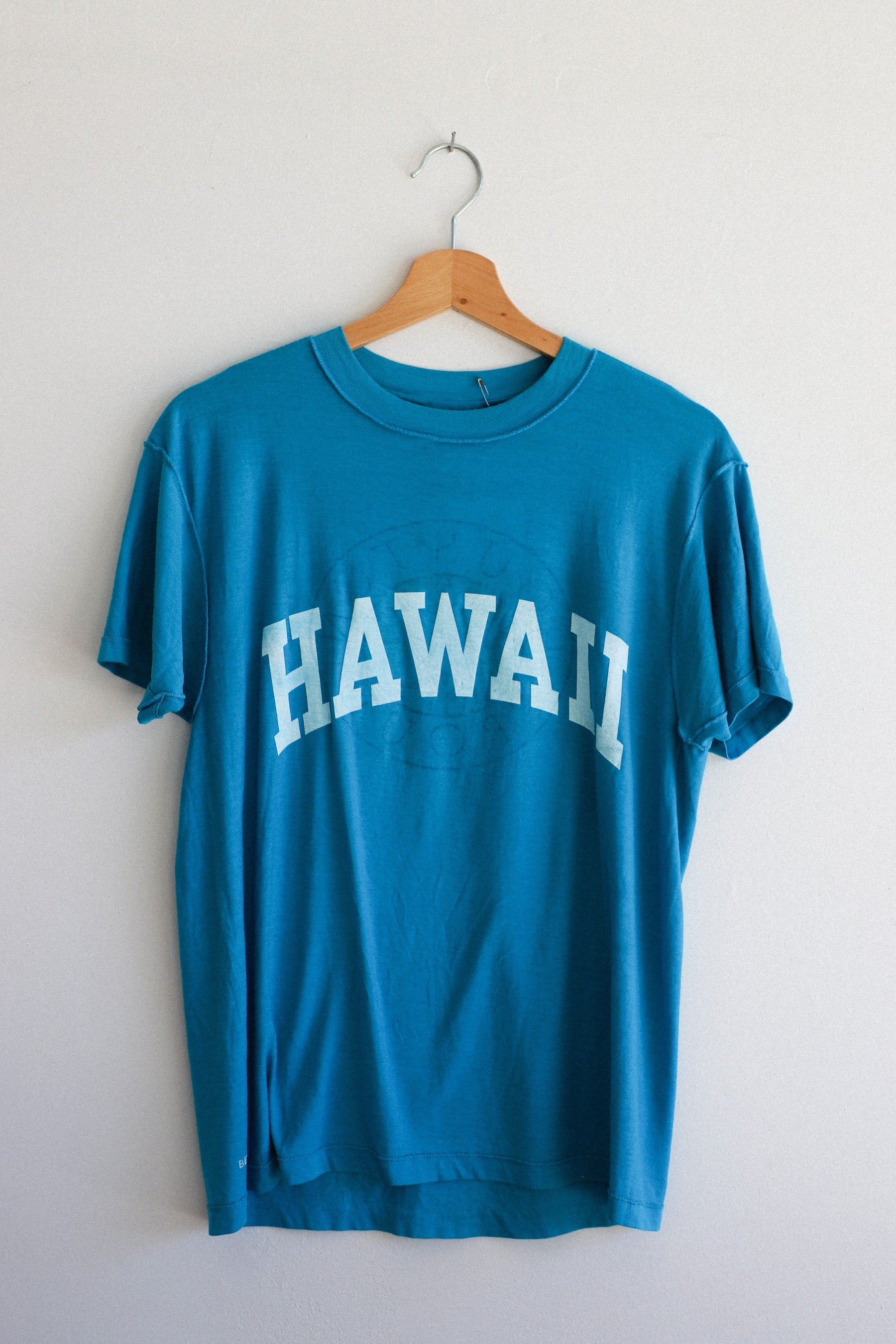 X Prism Turquoise Hawaii Varsity Tee 001