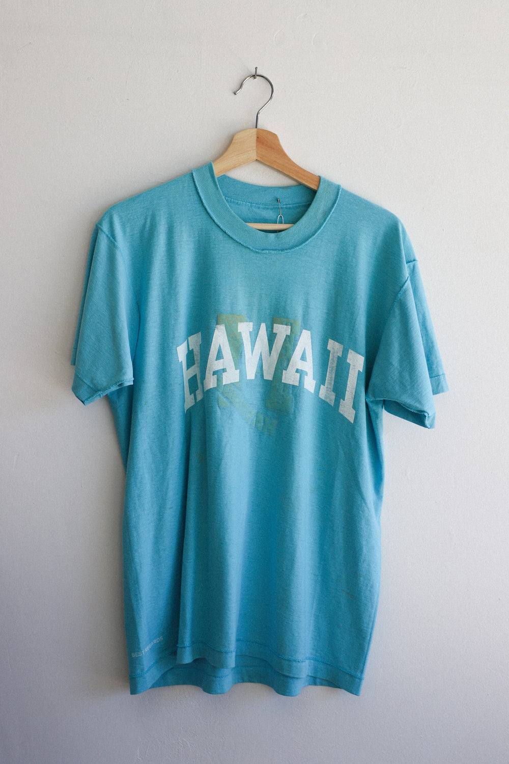 X Prism Turquoise Hawaii Varsity Tee 002