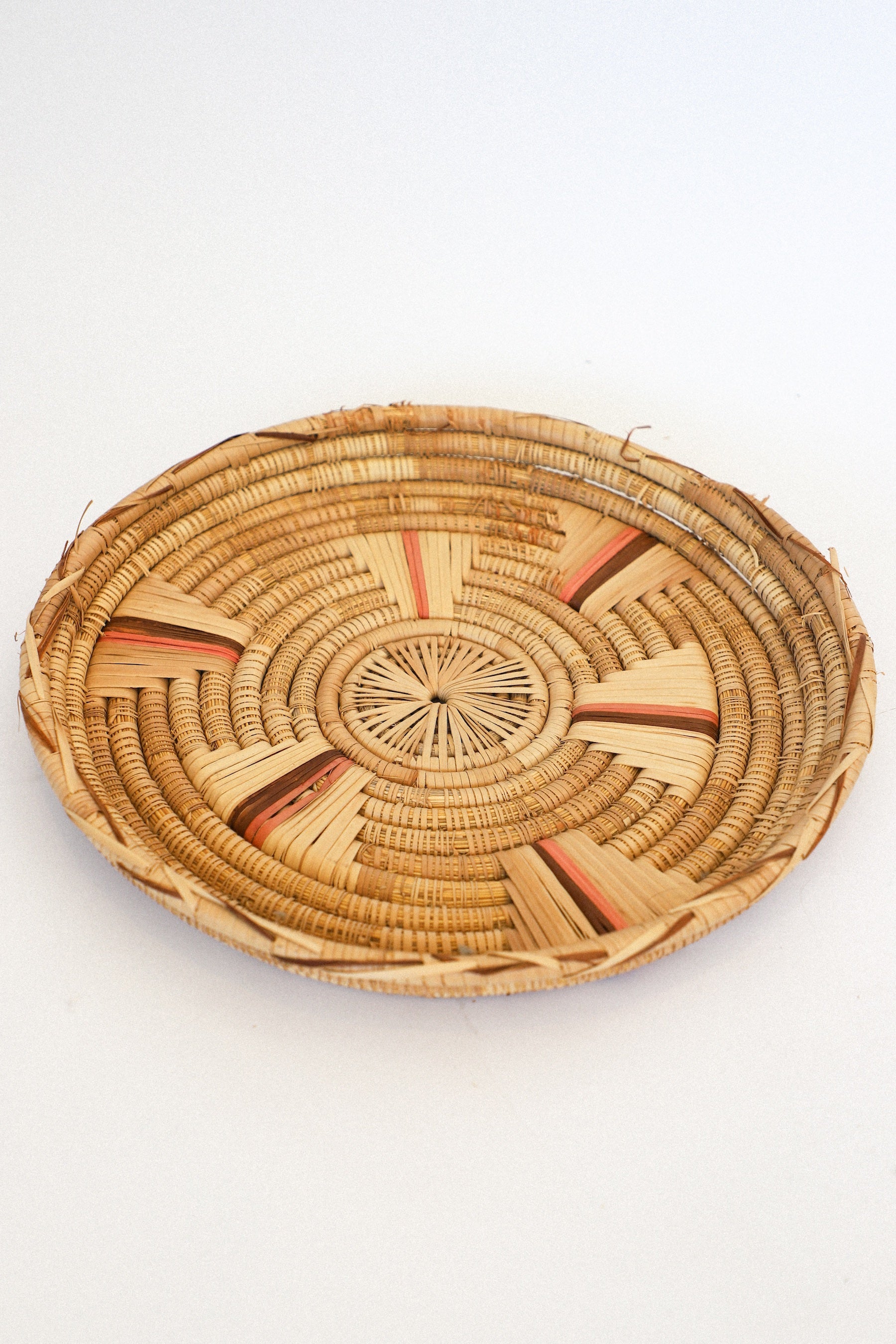 Terracotta Woven Basket