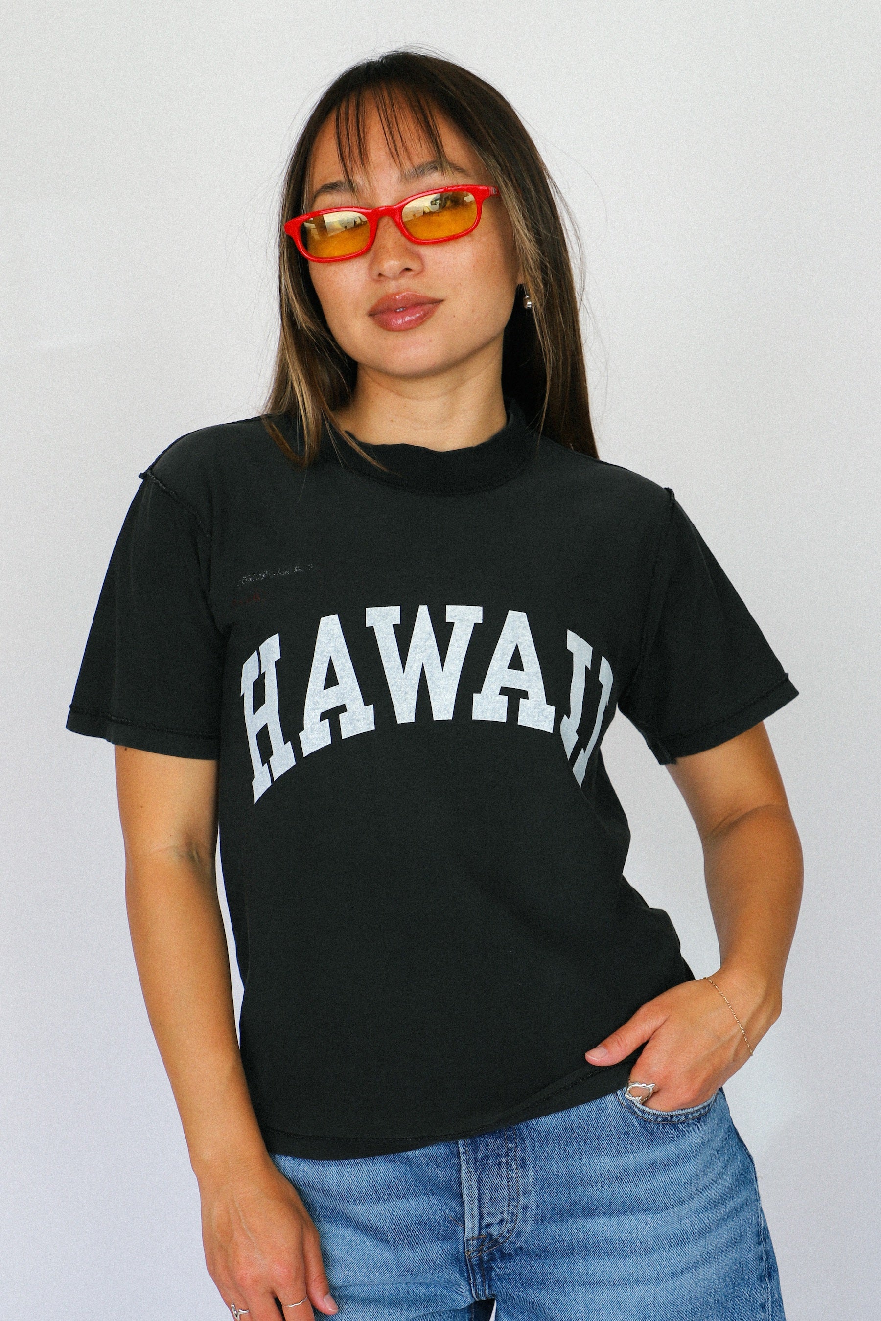 X Prism Black Hawaii Varsity Tee 003