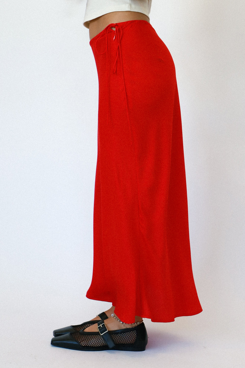 Red Christy Skirt
