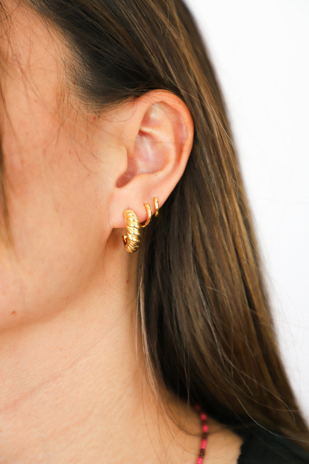 Gold Reya Hoops