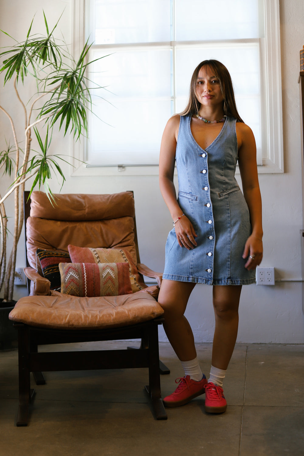 Vintage Blue Dallas Dress