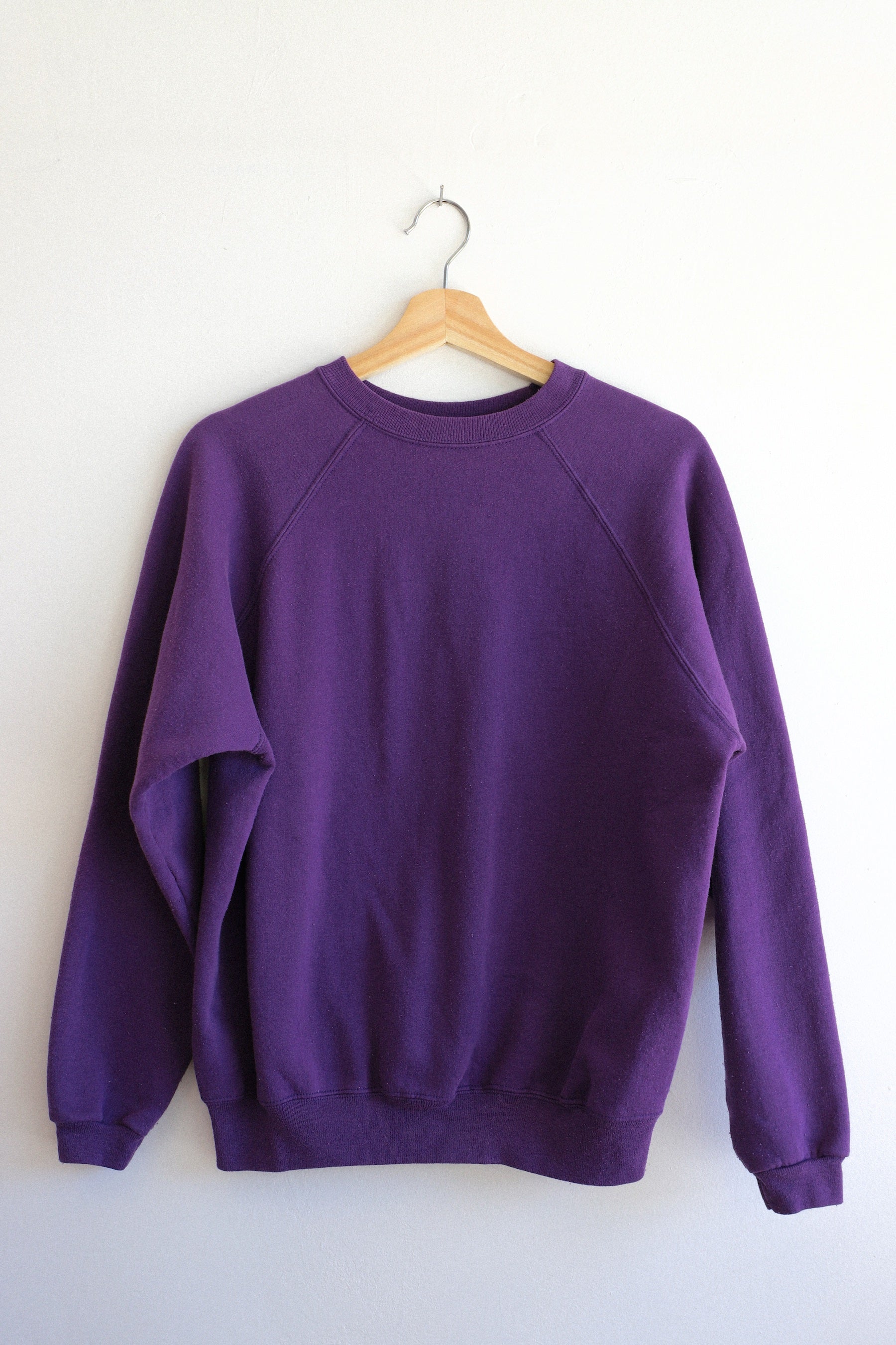 Purple Hanes Sweatshirt