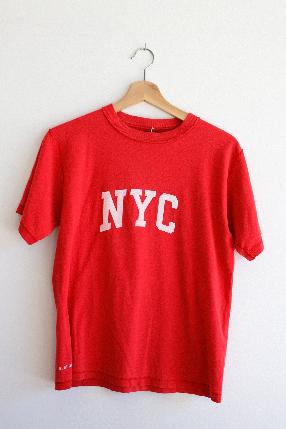 X Prism Red NYC Varsity Tee 001