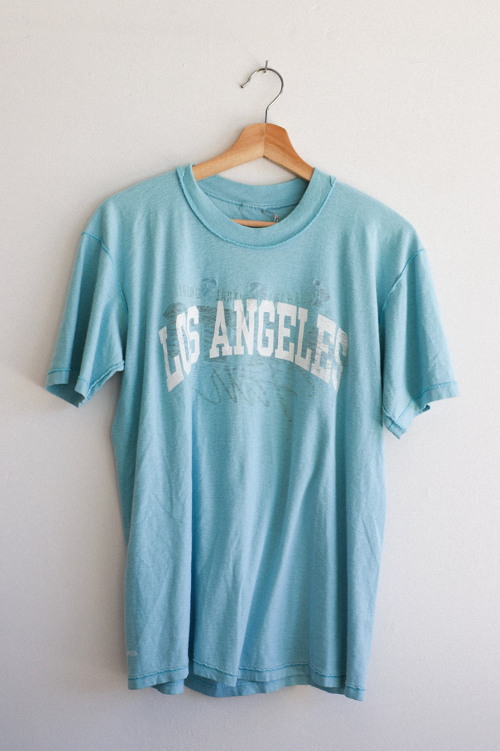 X Prism Turquoise LA Varsity Tee 001