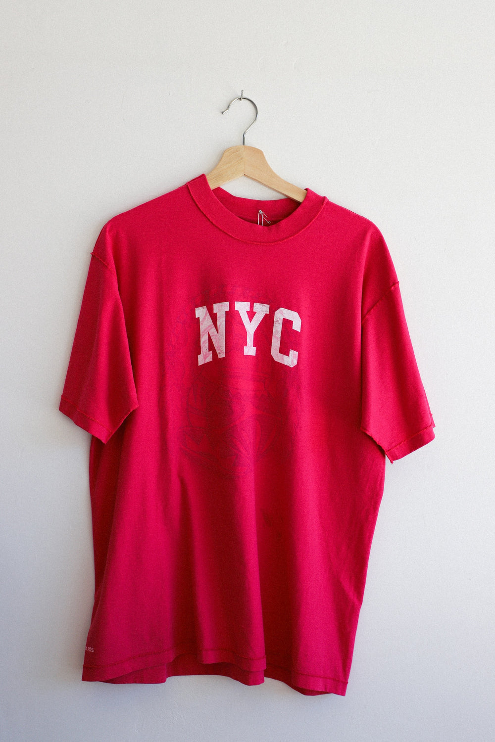 X Prism Fuchsia NYC Varsity Tee 001