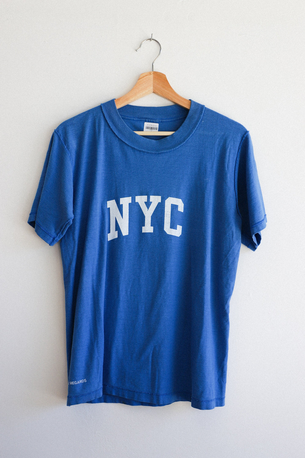 X Prism Blue NYC Varsity Tee 001