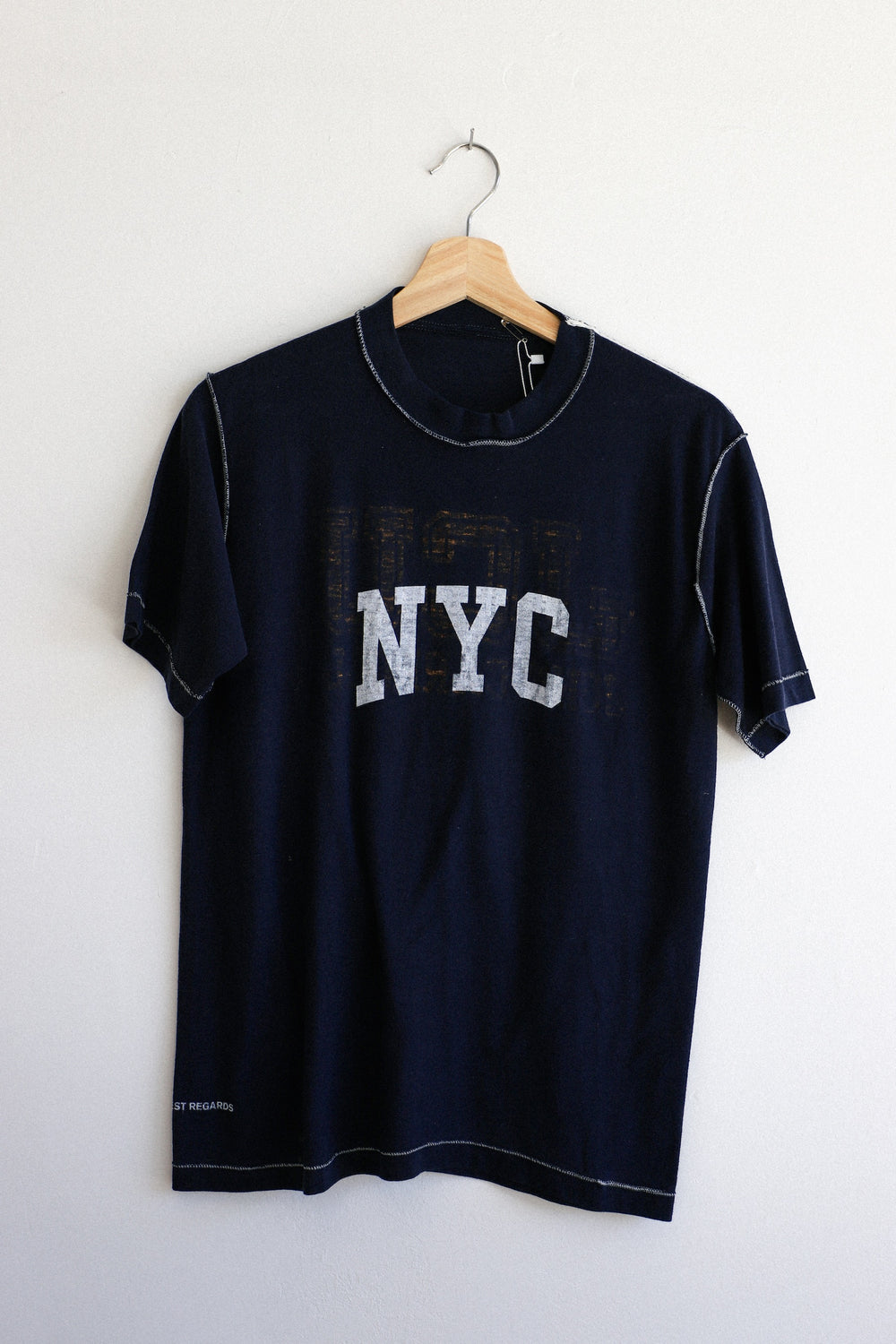 X Prism Navy NYC Varsity Tee 001