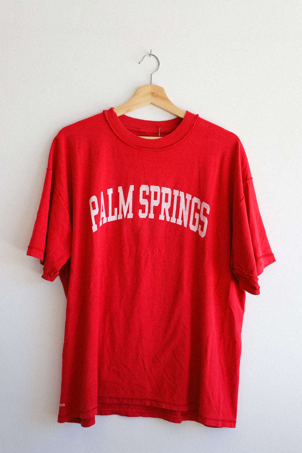 X Prism Red Palm Springs Varsity Tee 001