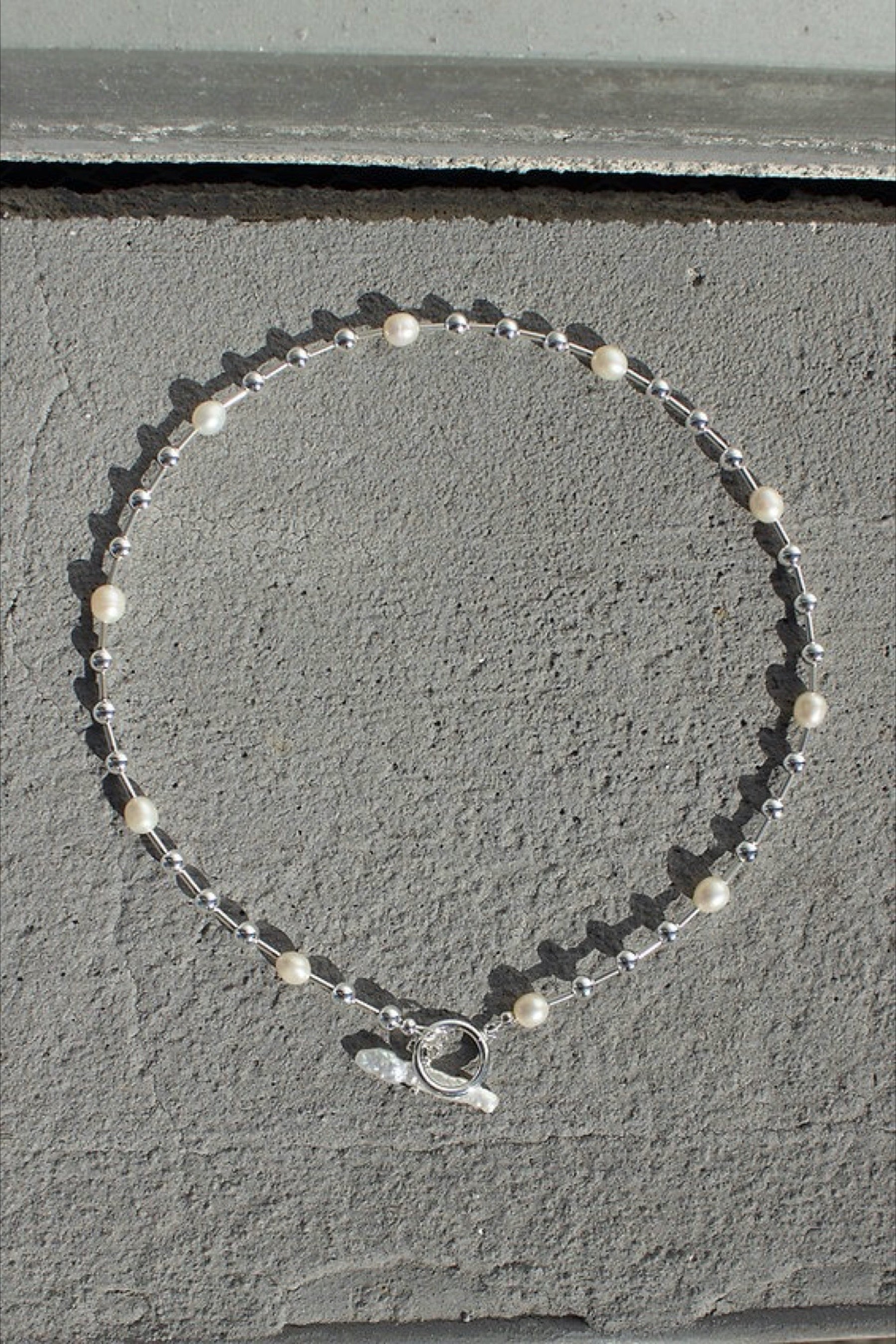 Silver Bonar Necklace