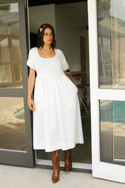 White Alana Dress