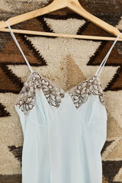 Baby Blue Short Slip