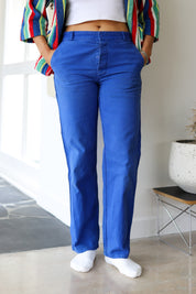 Bright Blue Painters Pant