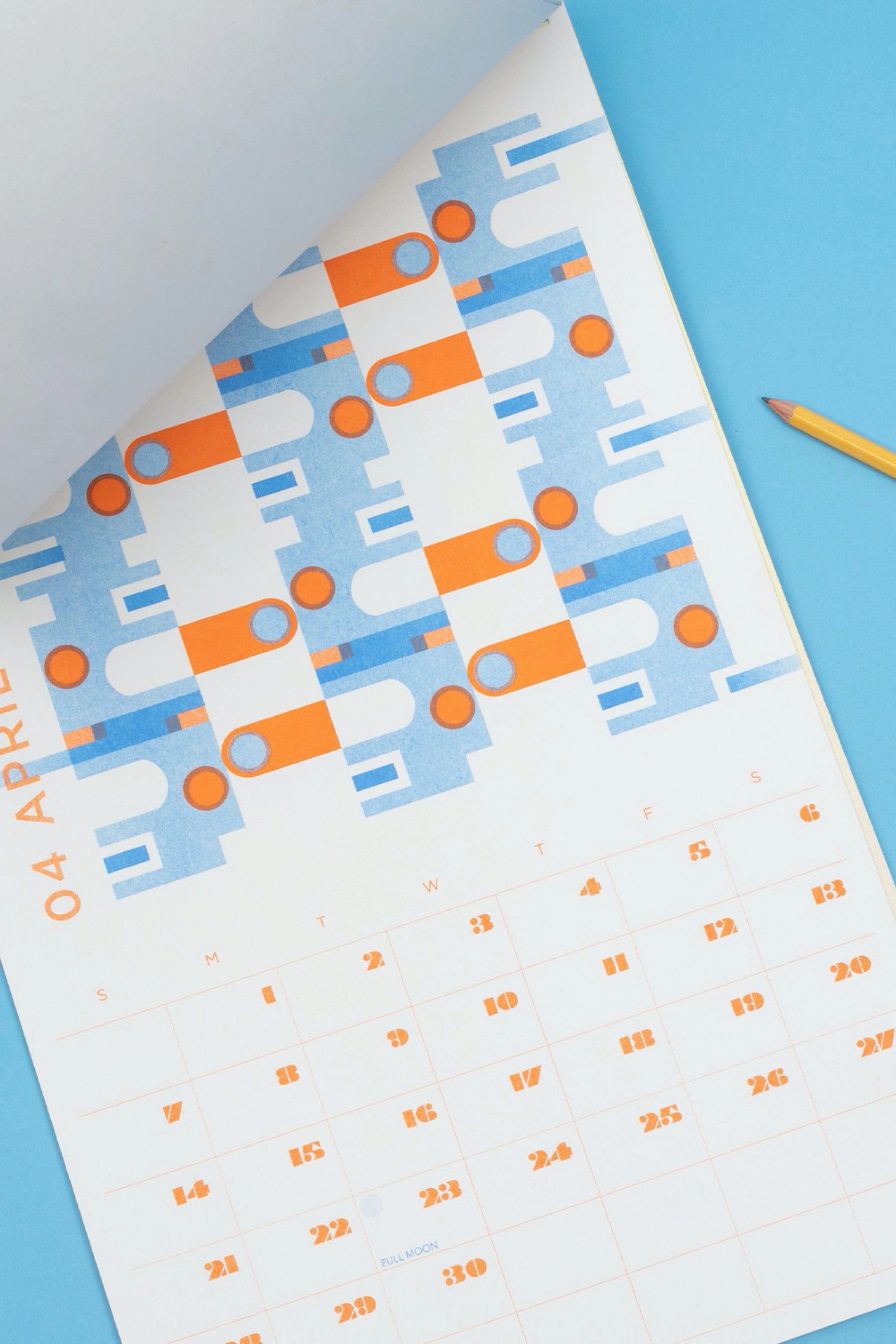 2024 Riso Printed Calendar