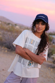 X Prism Dark Denim Long Beach Hat