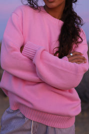 Blush Cohen Sweater