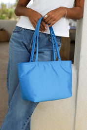 Blue Stella Nylon Bag