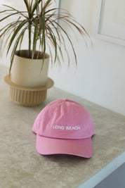 X Prism Pink Long Beach Hat