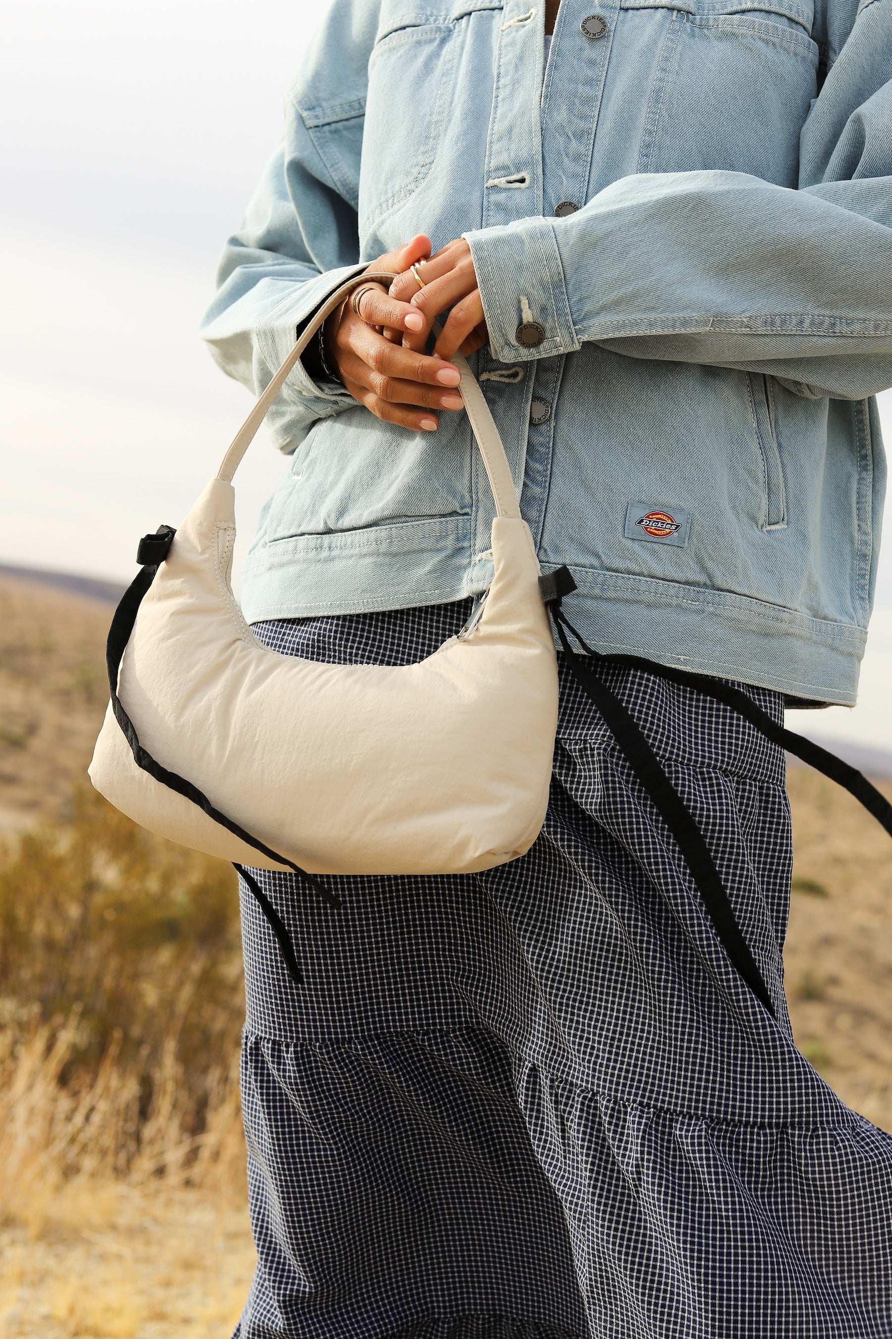 Ivory Wanderlust Bag