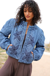 Indigo Quinn Quilted Jacket