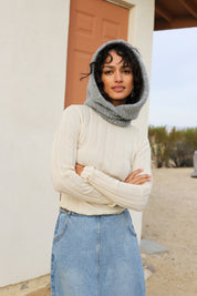 Grey Super Slouch Balaclava