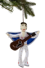 Elvis Felt Ornament