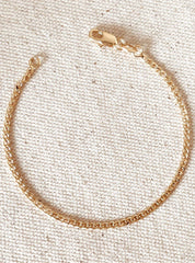 Gold Cuban Bracelet