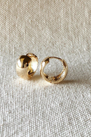 Gold Chunky Hoops