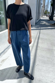 Blue Denim Arc Pant