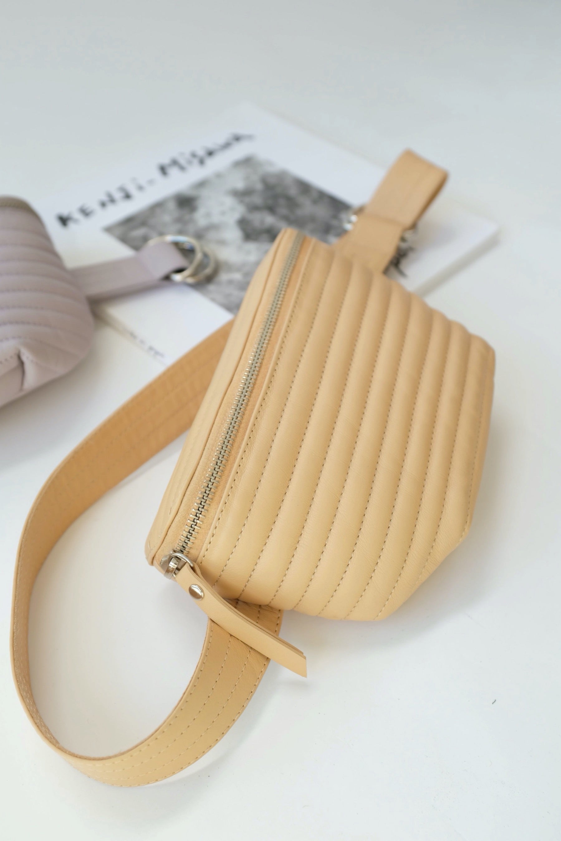 Pretzel Ribbed Belt Bag