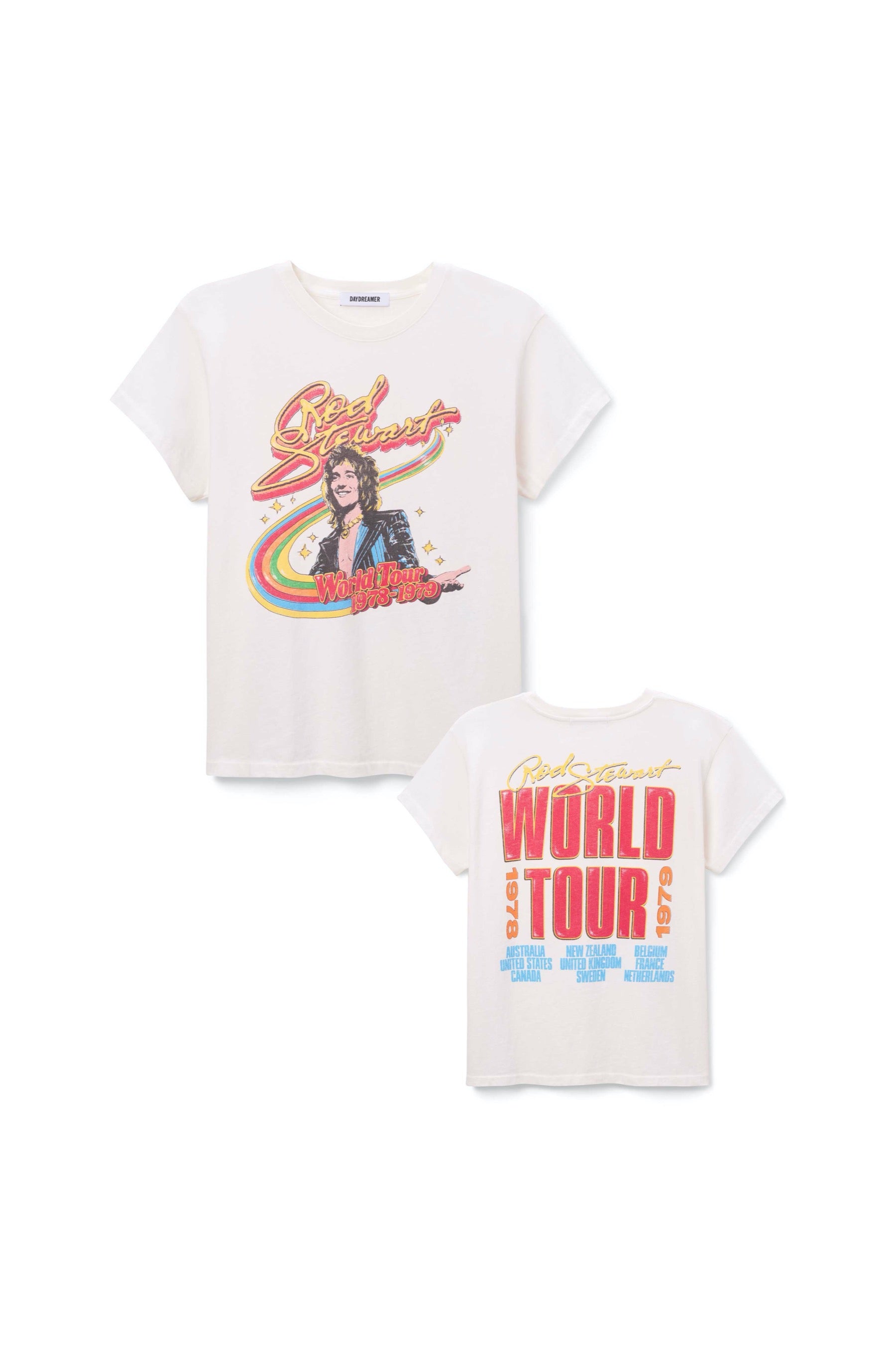 Rod Stewart Rainbow Tour Tee