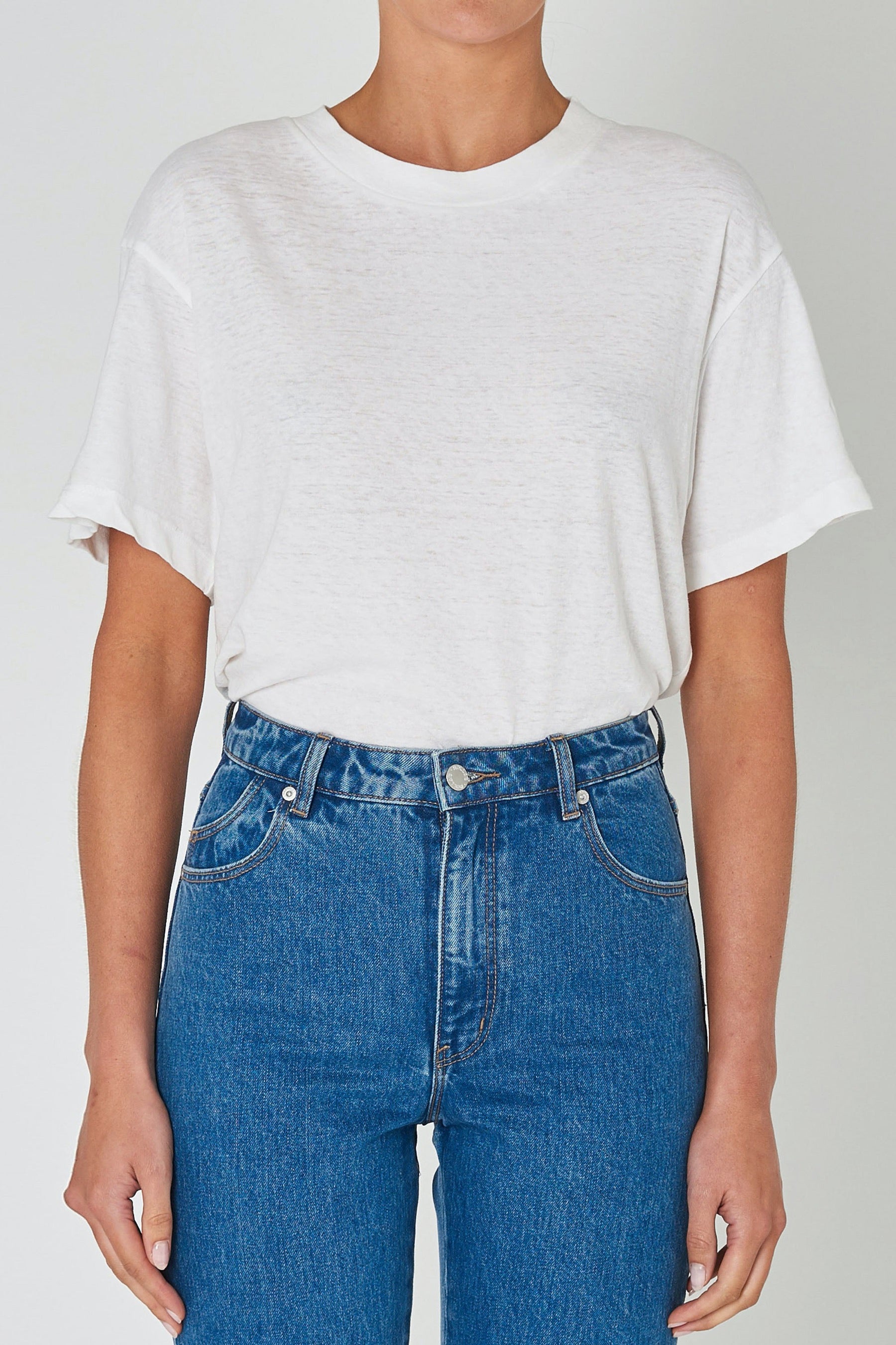 Vintage White Tomboy Tee