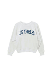 Vintage White Los Angeles Raglan Crew