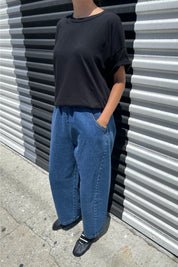 Blue Denim Arc Pant