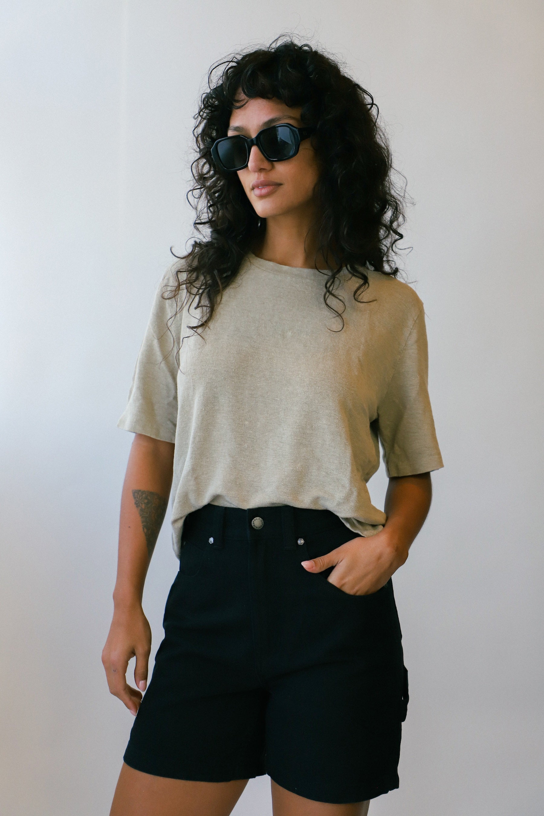 Canvas Dakota Cropped Tee