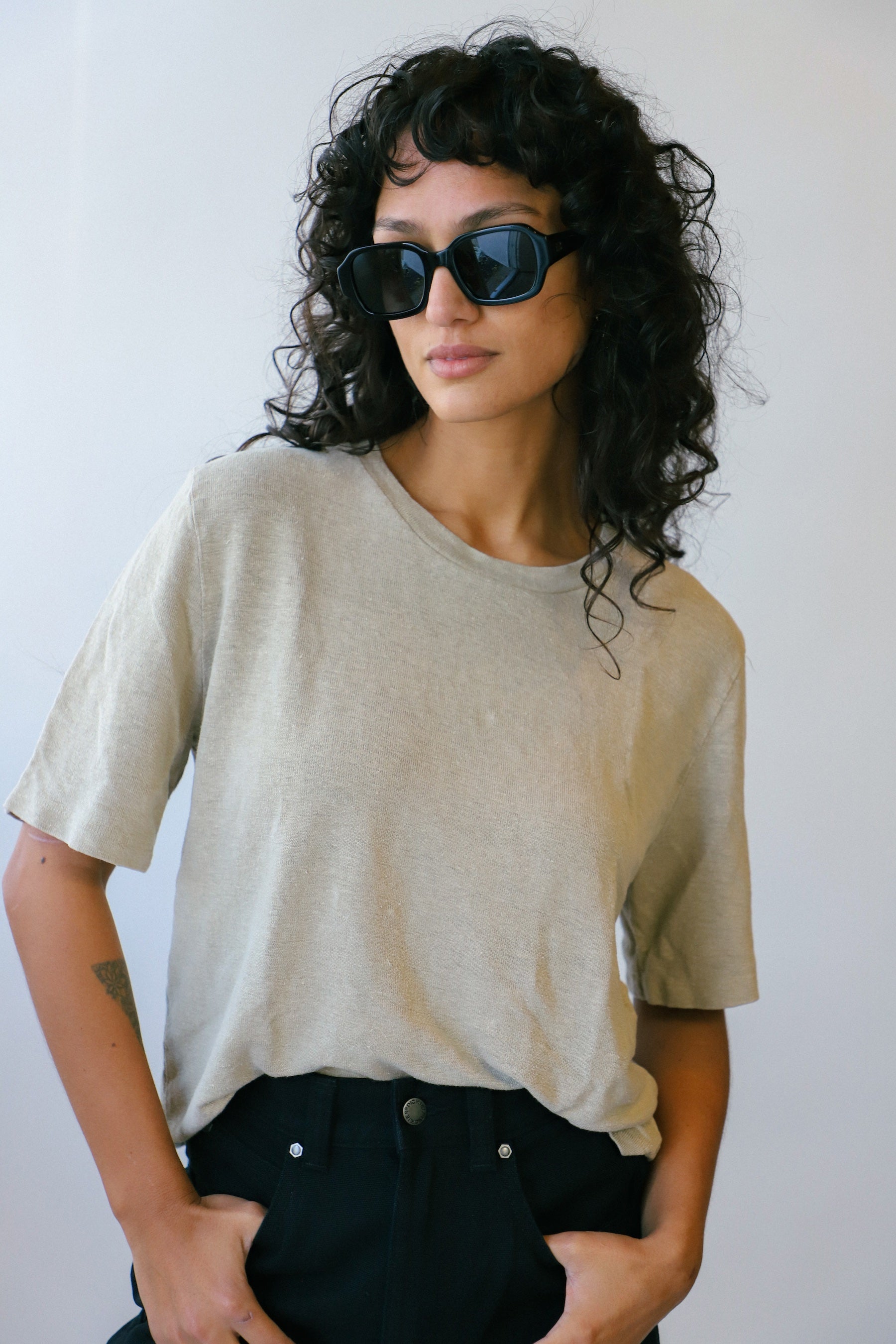 Canvas Dakota Cropped Tee