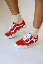 Racing Red Old Skool